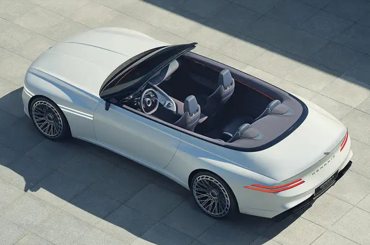 Genesis X Convertible concept rear
